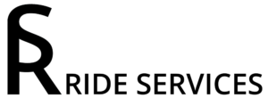 logo de ride services noir