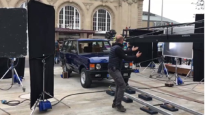 Tournage à Paris
